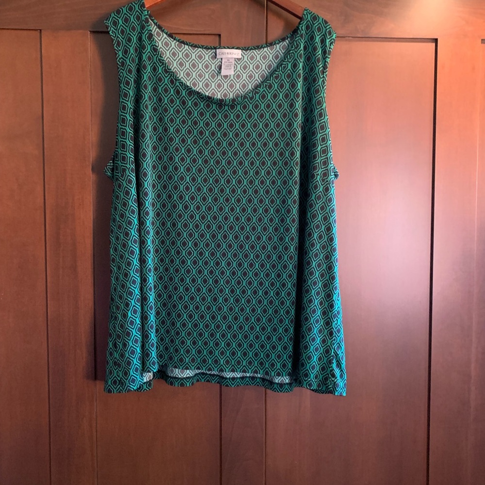 Dressy tank with a great hang